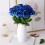 Rosas de seda pretas com hastes (10 unidades) 5