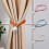 2pcs Woven Polyester Curtain Tiebacks with Beads 3