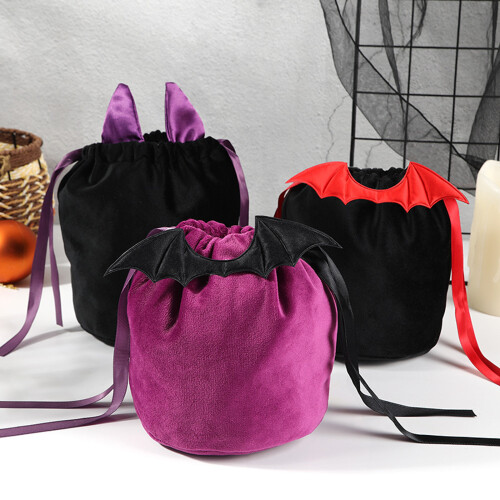 Halloween Candy Bags13x15cm Cloth Drawstring Sacks 1