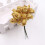 Bouquet di 12 rose artificiali in plastica arancione 4