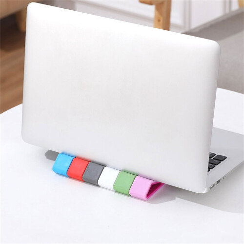 Laptop Cooling Stand Silicone Tilting Wedge Pad1Pack 2