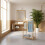 Bamboo Towel Rack with 3 Bars and Shelf 2