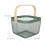 Metal Storage Basket with Wooden Handle 4