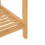 Bamboo Towel Rack with 3 Bars and Shelf 7