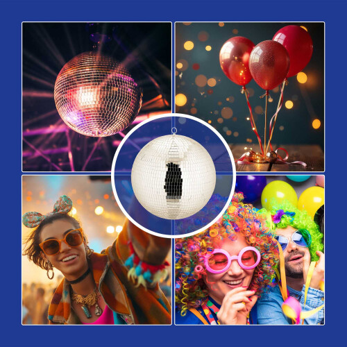 Disco Ball 40 cm - Large Hanging Party Decoration 1