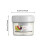 Κύπελλο σέικερ σαλάτας PP 360ml 560ml 760ml 8