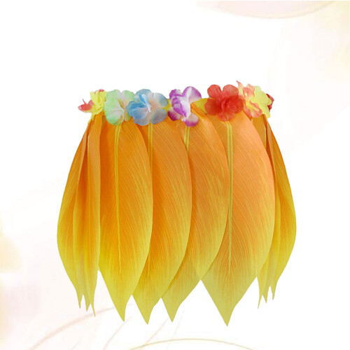 Orange Tissu Pour Costume Danse Enfant 1
