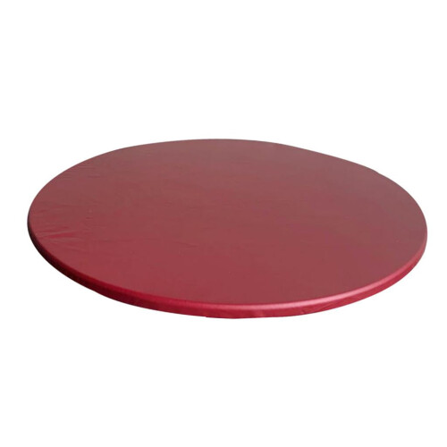 Fitted Round Tablecloth with Elastic Edge, 90 cm 2