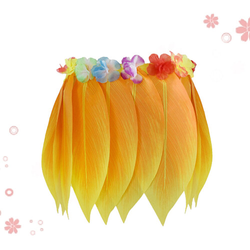 Orange Tissu Pour Costume Danse Enfant