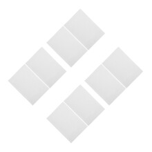 White Plastic Roof Tiles for Mini House DIY and Doll Furniture
