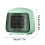Mini Desktop Heater with Tip-Over Protection, Portable 3