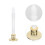 LED-Spitzkerzenlampe, 21 cm, aus PP-Material 3
