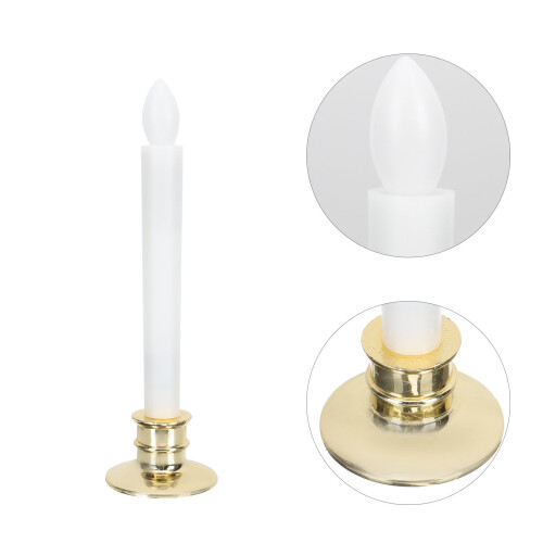 LED-Spitzkerzenlampe, 21 cm, aus PP-Material 2