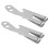 2Stk Doppelseitiger Geldclip Silber Robust Für 1