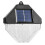 Masteelf Outdoor Lamp Solar Wall Light Pc Material Wall Light 11x10cm 1