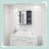 Mobiletto a specchio per bagno, da parete, 8 ripiani 2