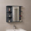 Mobiletto a specchio per bagno, da parete, 8 ripiani 3