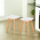 Matpallar, set om 2, bambuben 5