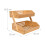 Bamboo 2-Tier Fruit Stand - Open Kitchen Storage 4