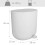 Soft-Close Bathroom Pedal Bin, 7L Capacity 3