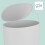 Soft-Close Bathroom Pedal Bin, 7L Capacity 6