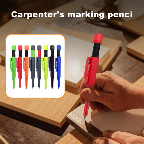 Ergonomic Design 2.8MM Deep Hole Pencil Tool For-red core. 2
