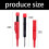 Ergonomic Design 2.8MM Deep Hole Pencil Tool For-red core. 4