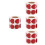 Stickers Bronzage Corps Rouge Sombre Pour Lit Et 1
