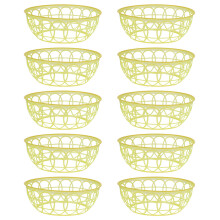 10Pcs Plastic Hat Insert Brims Beige Hat Support Pads for Outdoor Use