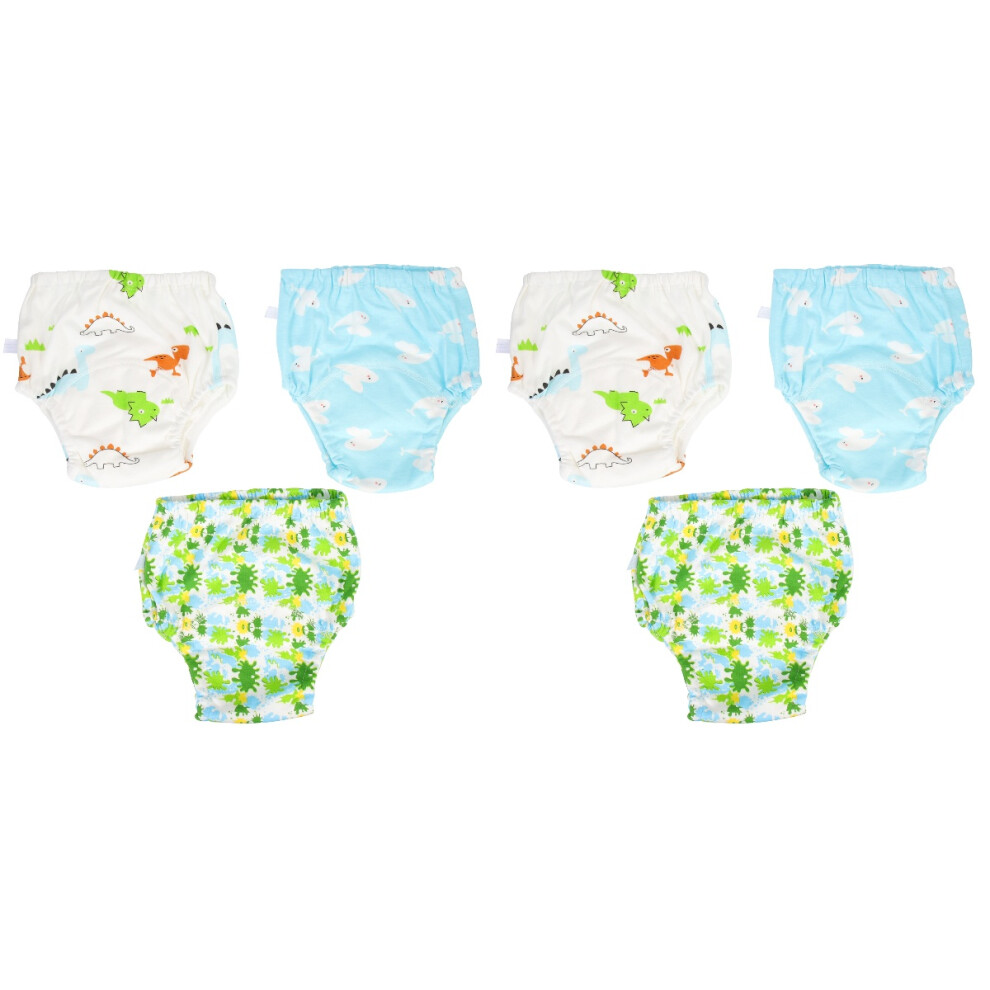 6Pcs Reusable Swim Diapers Baby Toddler Swim Pants Assorted Colors Aboofan