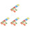 4Sets Peuter Puzzels Vormen Voor Hand-Oog 1