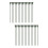 30Pièces Tiges Vertes En PVC Pour Décoration 6