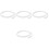 4Pcs Self-Adhesive Bendable Bathroom Waterproof Strip 2