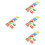 4Sets Peuter Puzzels Vormen Voor Hand-Oog 5