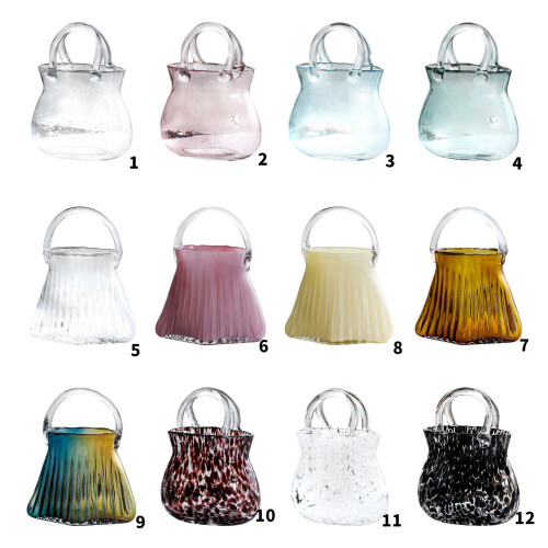Unique Handbag Shape Decorative Vases for-Four corner gradient 1