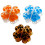 Magnetic Hair Grip Clip Four-leaf Grass Avoid-leopard brown 2
