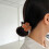 Magnetic Hair Grip Clip Four-leaf Grass Avoid-leopard brown 4