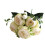 Kunstig pæonbuket silkeblomster 1 pakke 2