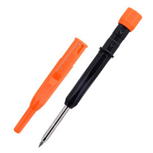 Carpenters Woodworking Marker Pencil Marking Tool For-orange.