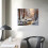 Winter Snow River Forest Canvas Wall Art 4
