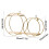 Gold Iron Floating Shelf for Wall, 1 Piece 3