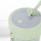 Draagbare draadloze smoothieblenderbeker groen 5