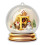Yellow Crystal Acrylic Christmas Tree Initial Ornaments 26 2