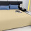 Microfiber Flat Sheet 180x230cm Solid Yellow 4