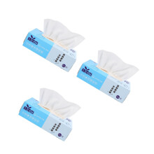 White Cotton Washcloths Disposable Makeup Remover Towels