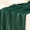 Cheesecloth Table Runner Boho Rustic Green 35" x 120" 2