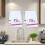 Polyester dish drying towel Independence Day themed 5