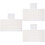Gommettes Adhésives Rondes Doubles Faces Acryliques Blanches 5