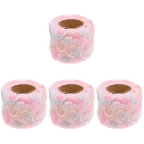 Dentelle Rose Pour Couture DIY Accessoires Vintage