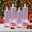 Candele LED Crystal Rose Shadow, confezione da 4, colore viola 1